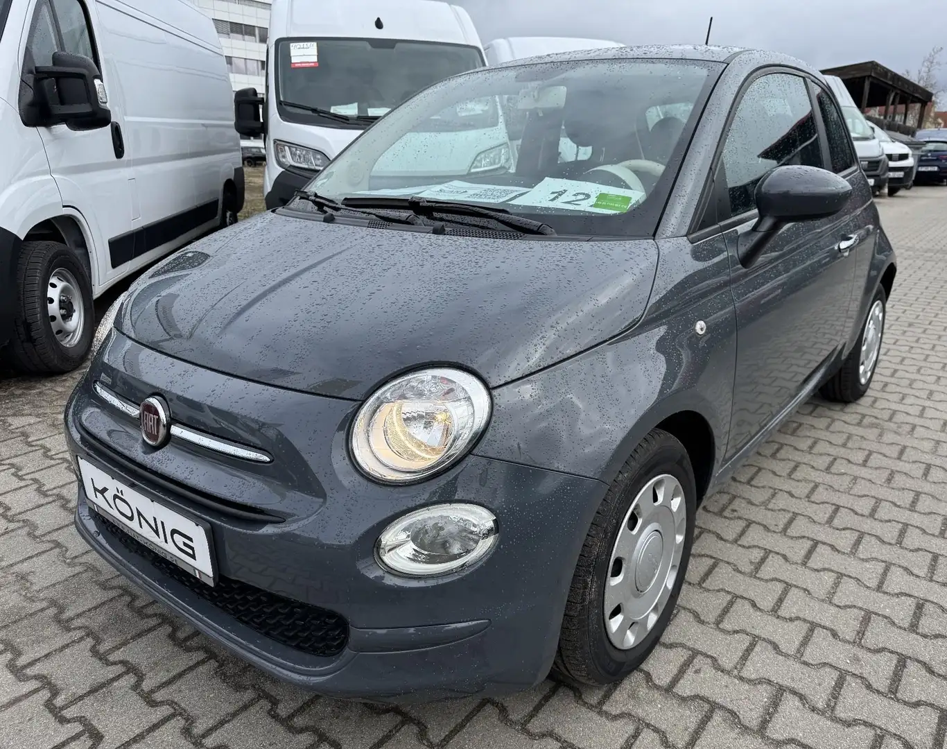 Fiat 500 POP, Klima Grau - 1