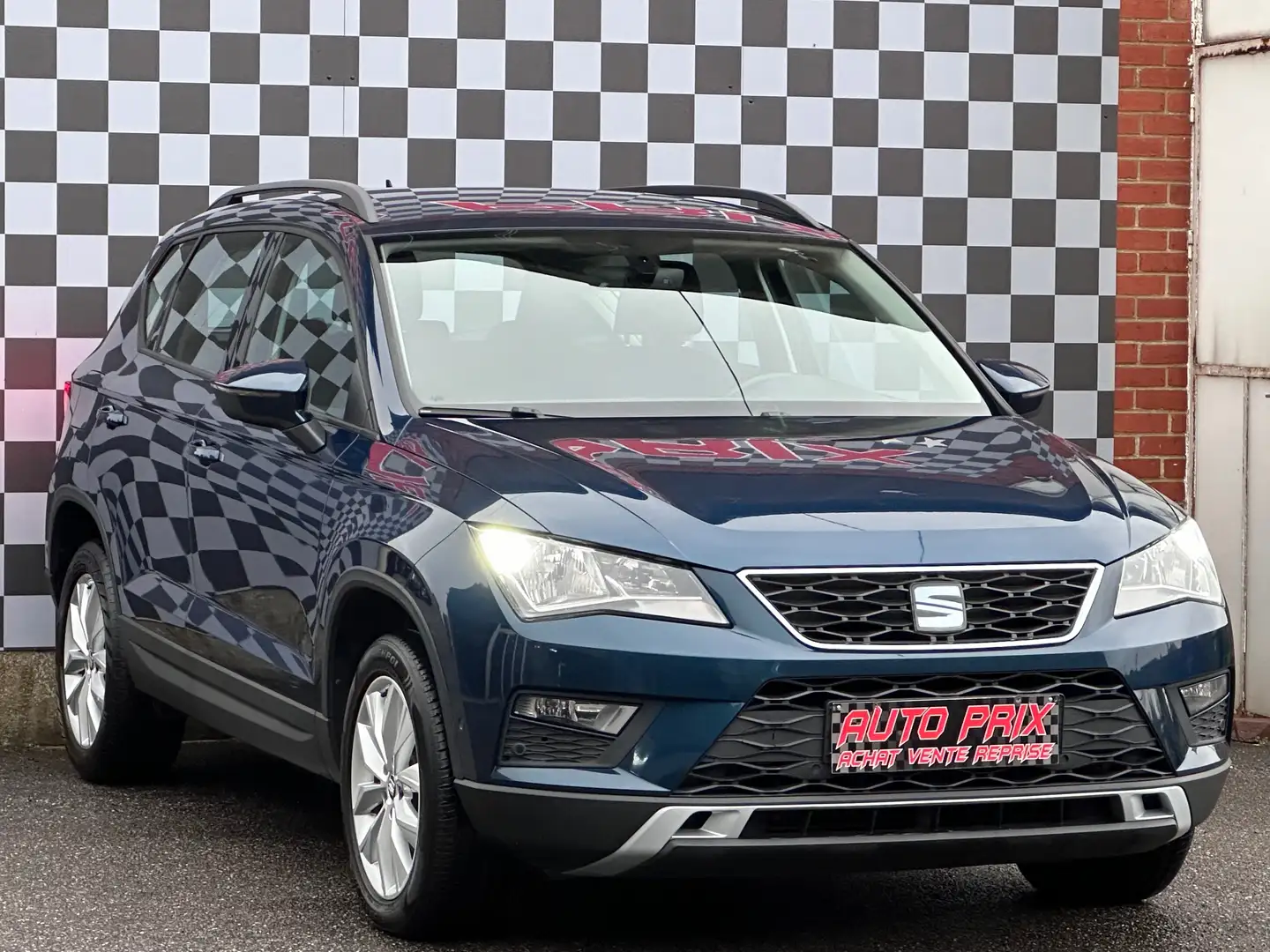 SEAT Ateca 1.6 CR TDI Ecomotive Style Navi PDC Clim Etat Neuf Blauw - 2