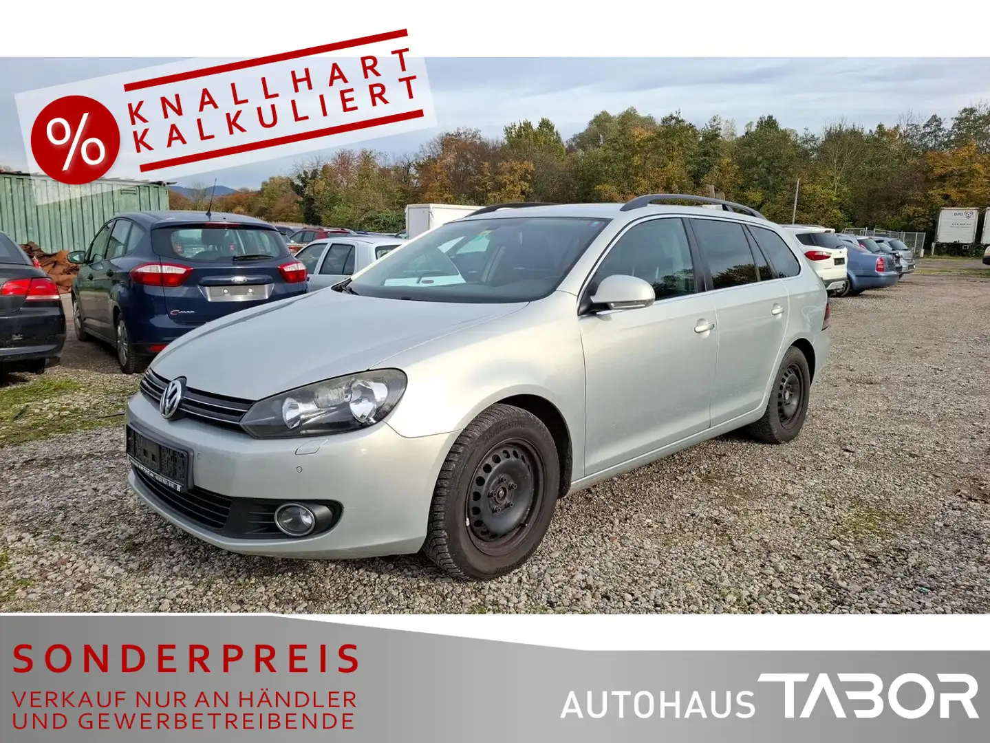 Volkswagen Golf Variant VI Variant 1.4 TSI CL Navi SHZ Climatr GRA Grau - 1