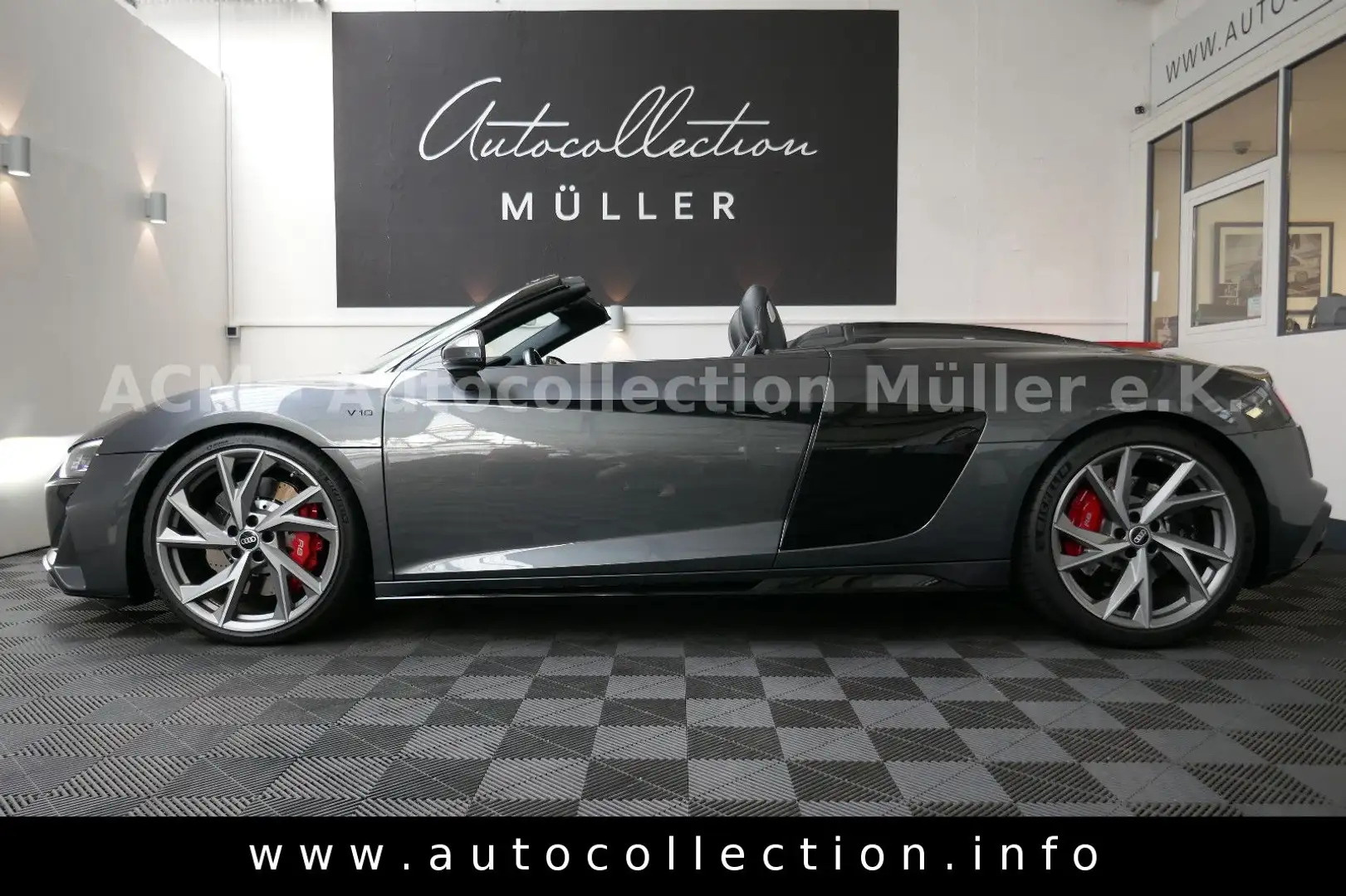 Audi R8 Spyder*Virtuell*Laser*Kamera*B&O*20Zoll*DAB* Grau - 2