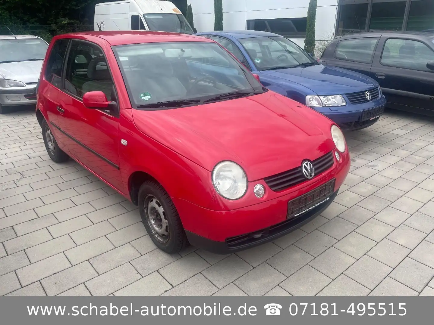 Volkswagen Lupo 1.4 44kW Windsor Klima Sitzheizung Rot - 2