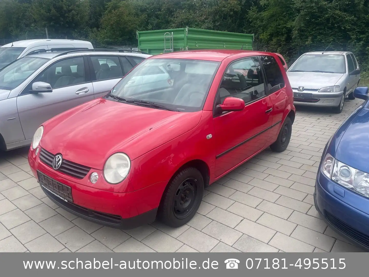 Volkswagen Lupo 1.4 44kW Windsor Klima Sitzheizung Rot - 1