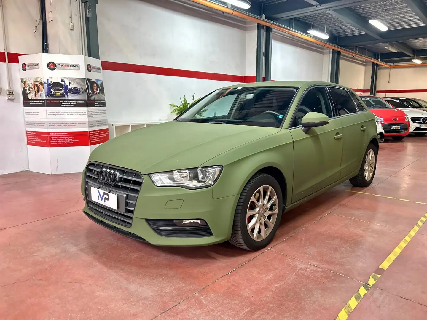 Audi A3 A3 SPB 1.4 TFSI S tronic g-tron Attraction Vert - 1