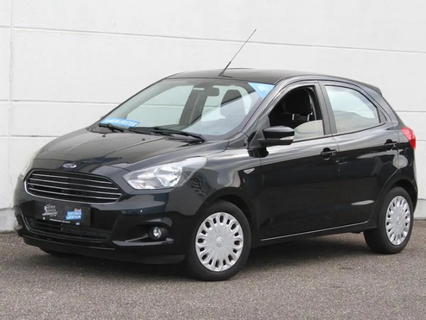 Ford Ka/Ka+ 1.2 Ti-VCT Cool & Sound SYNC Bluetooth 2.Hand Zwart - 1