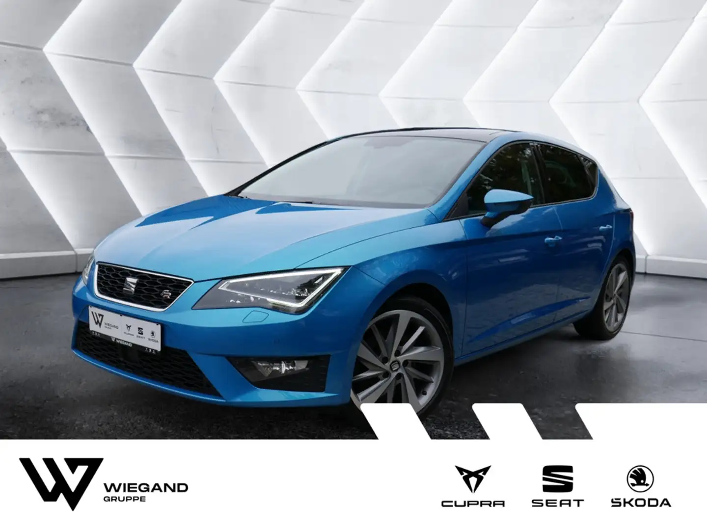 SEAT Leon 1.8 TSI FR NAVI ACC LED PANO SEAT-SOUND Blau - 1