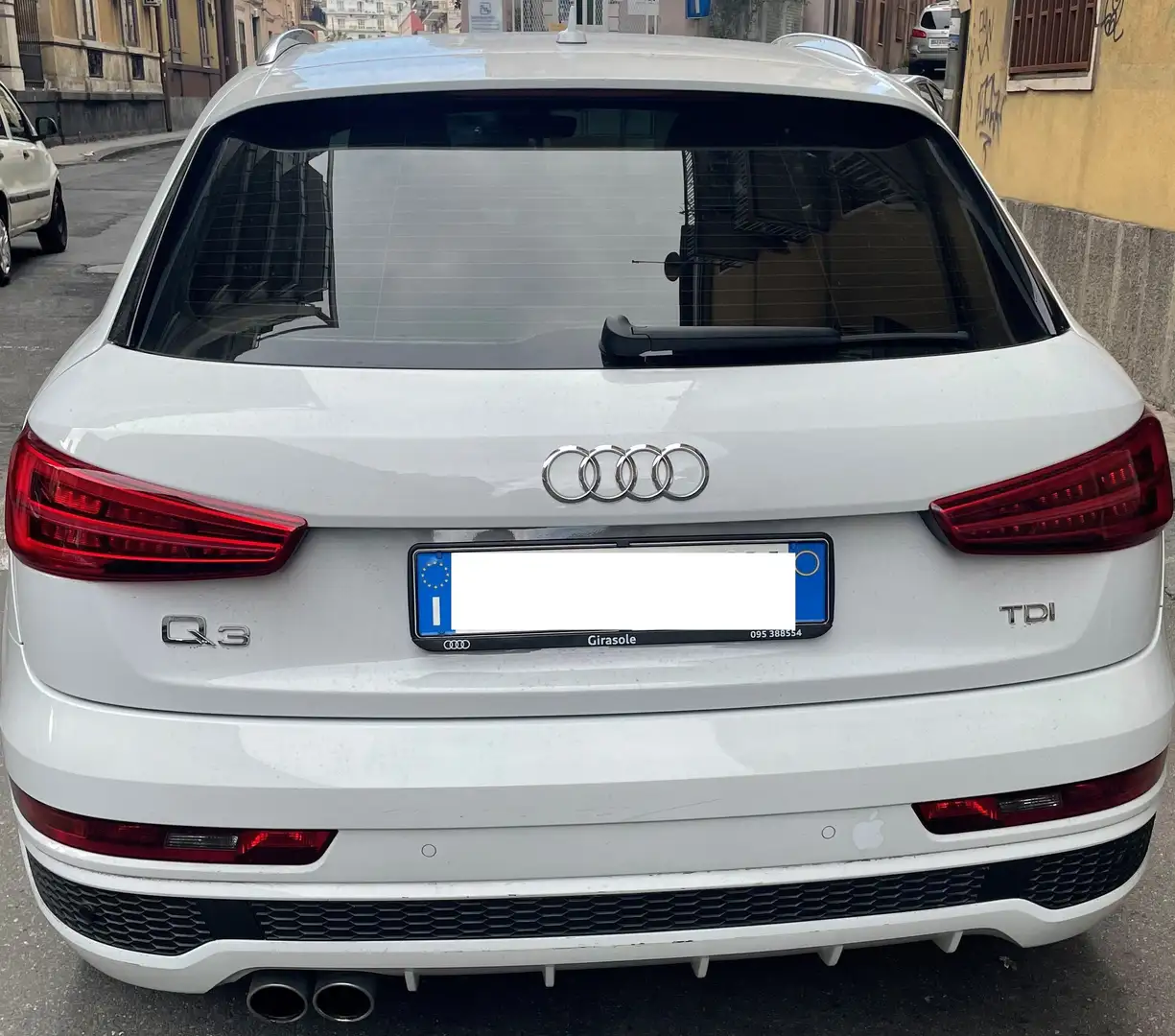 Audi Q3 Q3 2.0 tdi S-LINE 150cv Bianco - 2