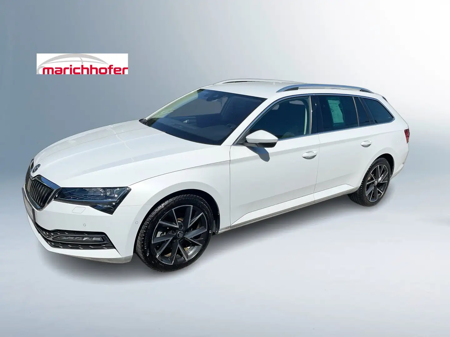 Skoda Superb Style TDI DSG Weiß - 1