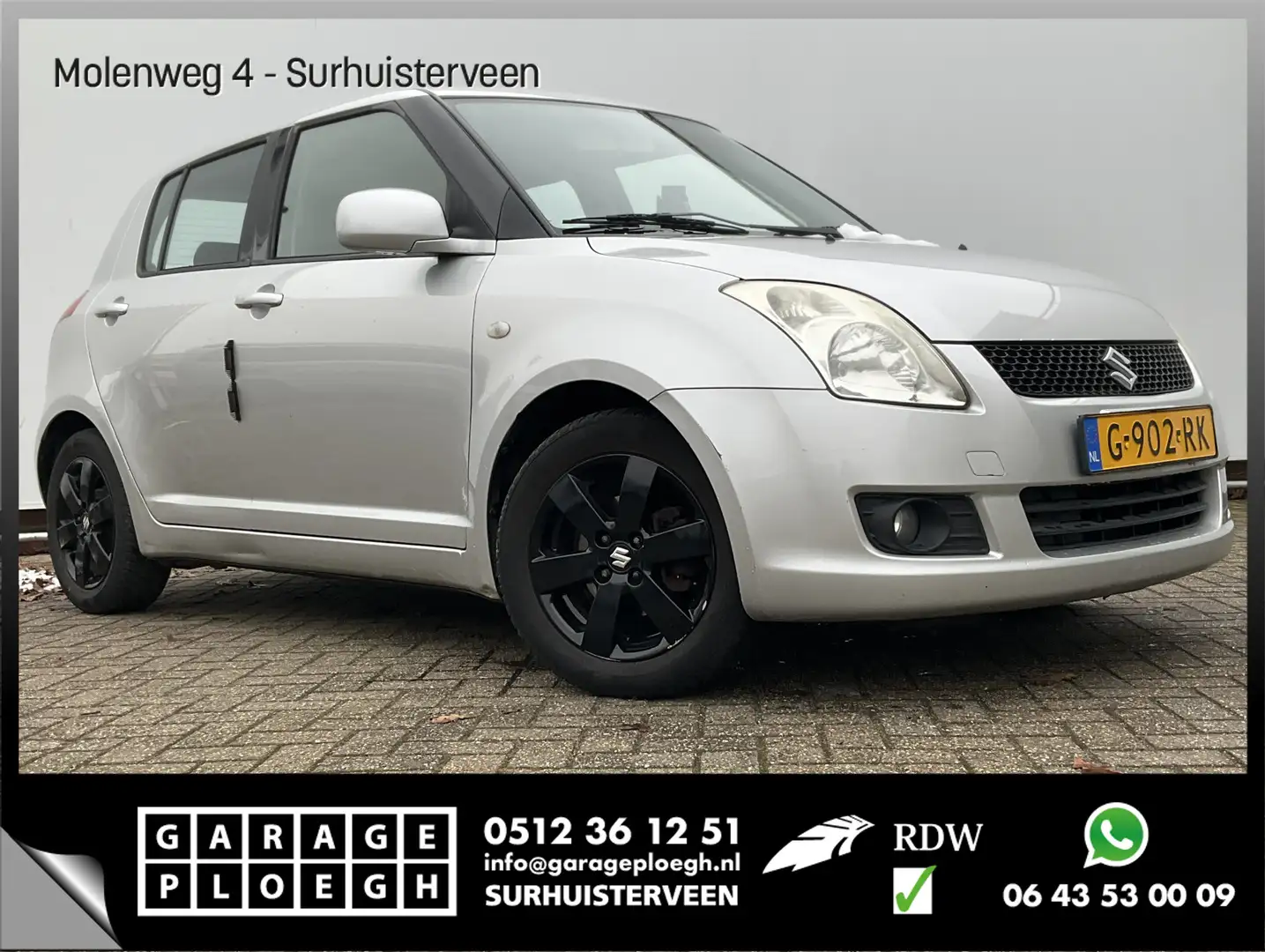 Suzuki Swift 1.3 GLS Airco 5-Deurs LMV Grijs - 1