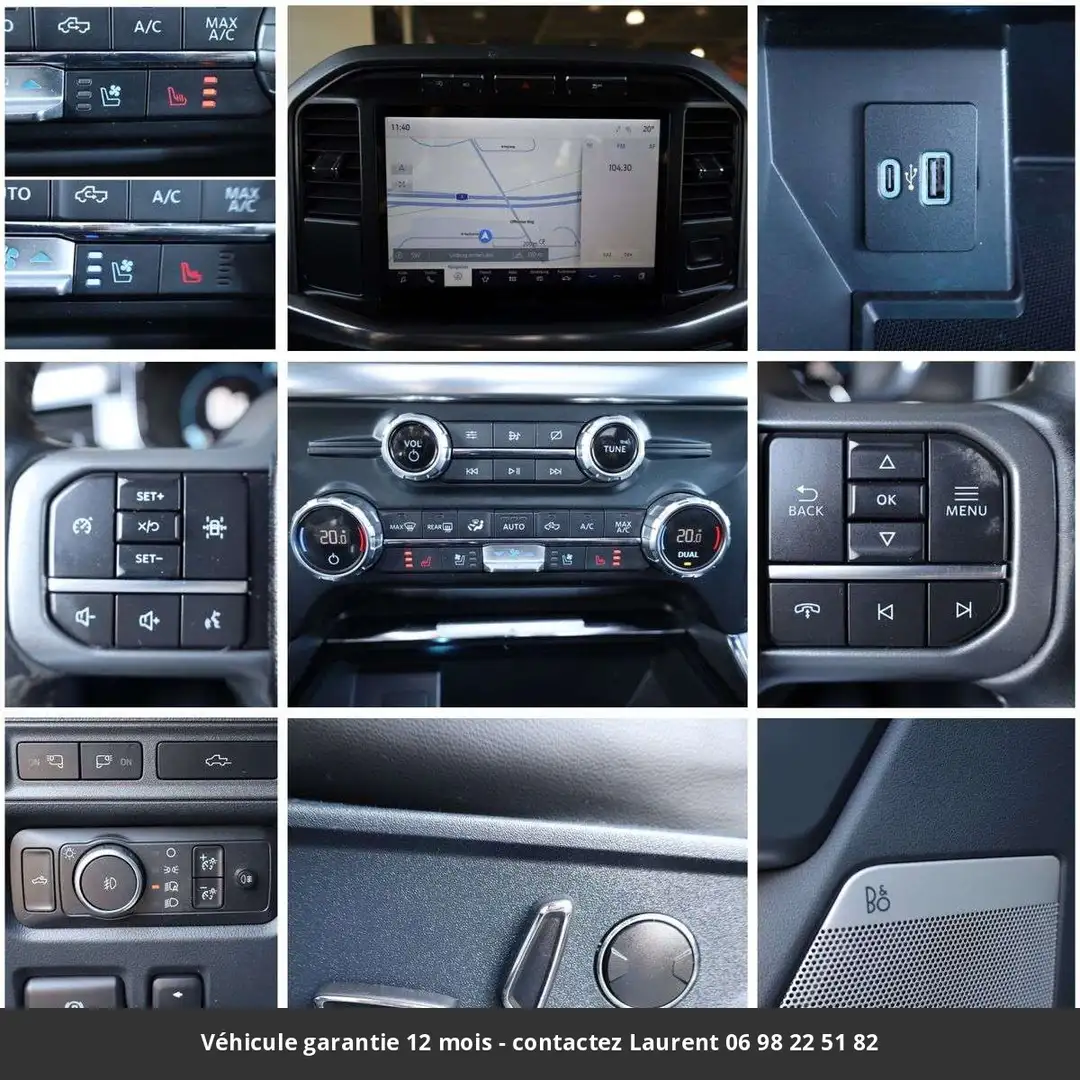 Ford Lariat Ethanol SuperCrew 4x4 Tout compris hors homologation 4500e Negro - 2