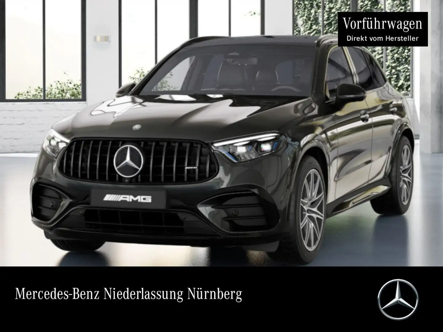 Mercedes-Benz GLC 43 AMG GLC 43 4M NIGHT+PANO+360+BURMESTER+TOTW+KEYLESS+9G Grau - 1