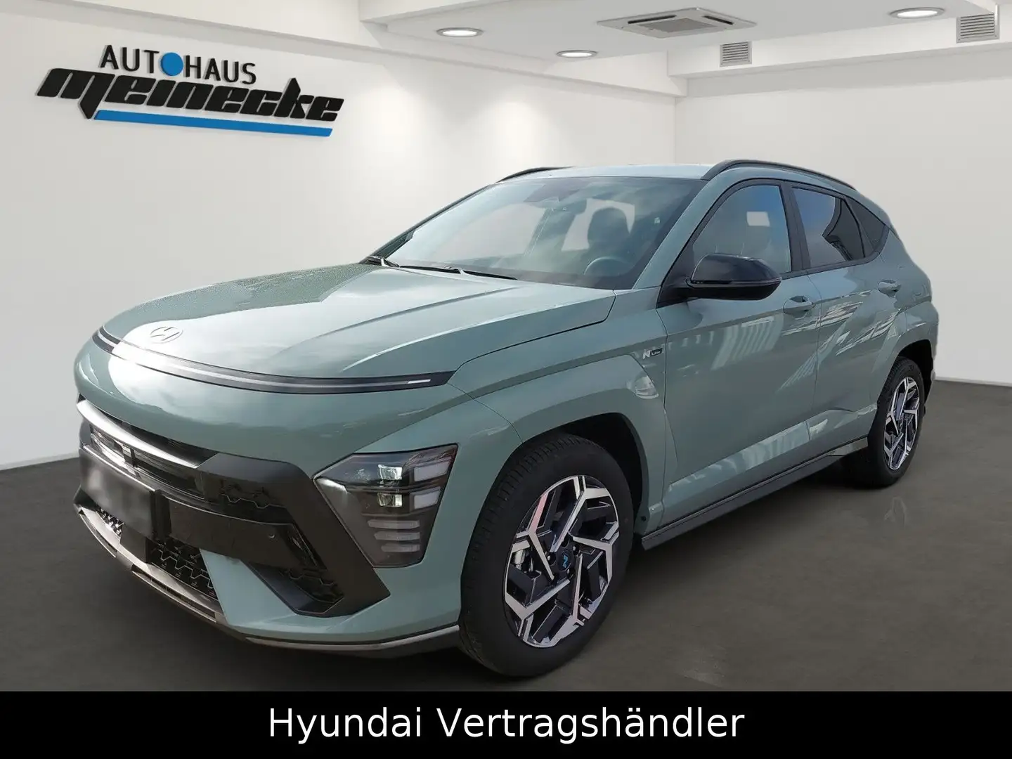 Hyundai KONA N Line 2WD/LED/NAVI Grün - 1