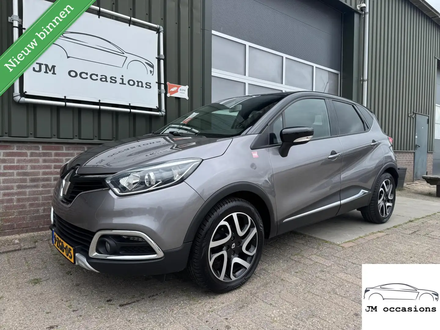 Renault Captur 0.9 TCe Helly Hansen|Clima|Camera|Half leder| Grijs - 1