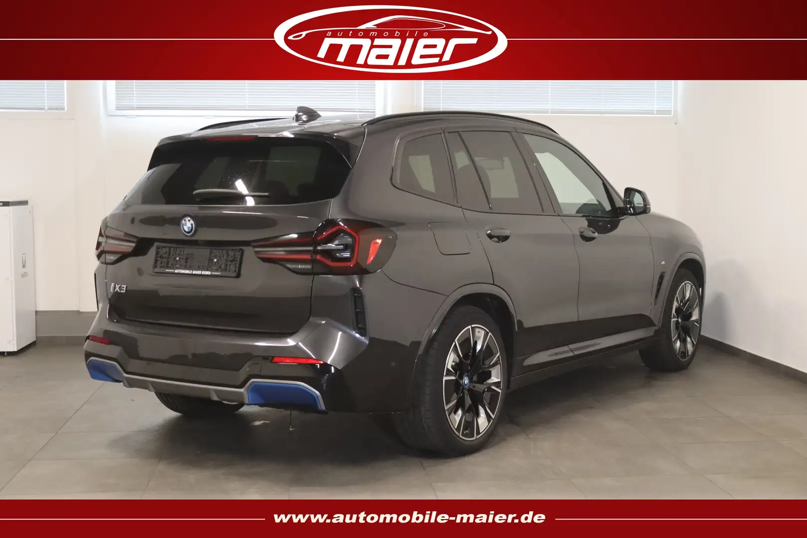 BMW X3 M Sport Shadow Fast Charger Pano-H&K-360-AHK Szary - 2