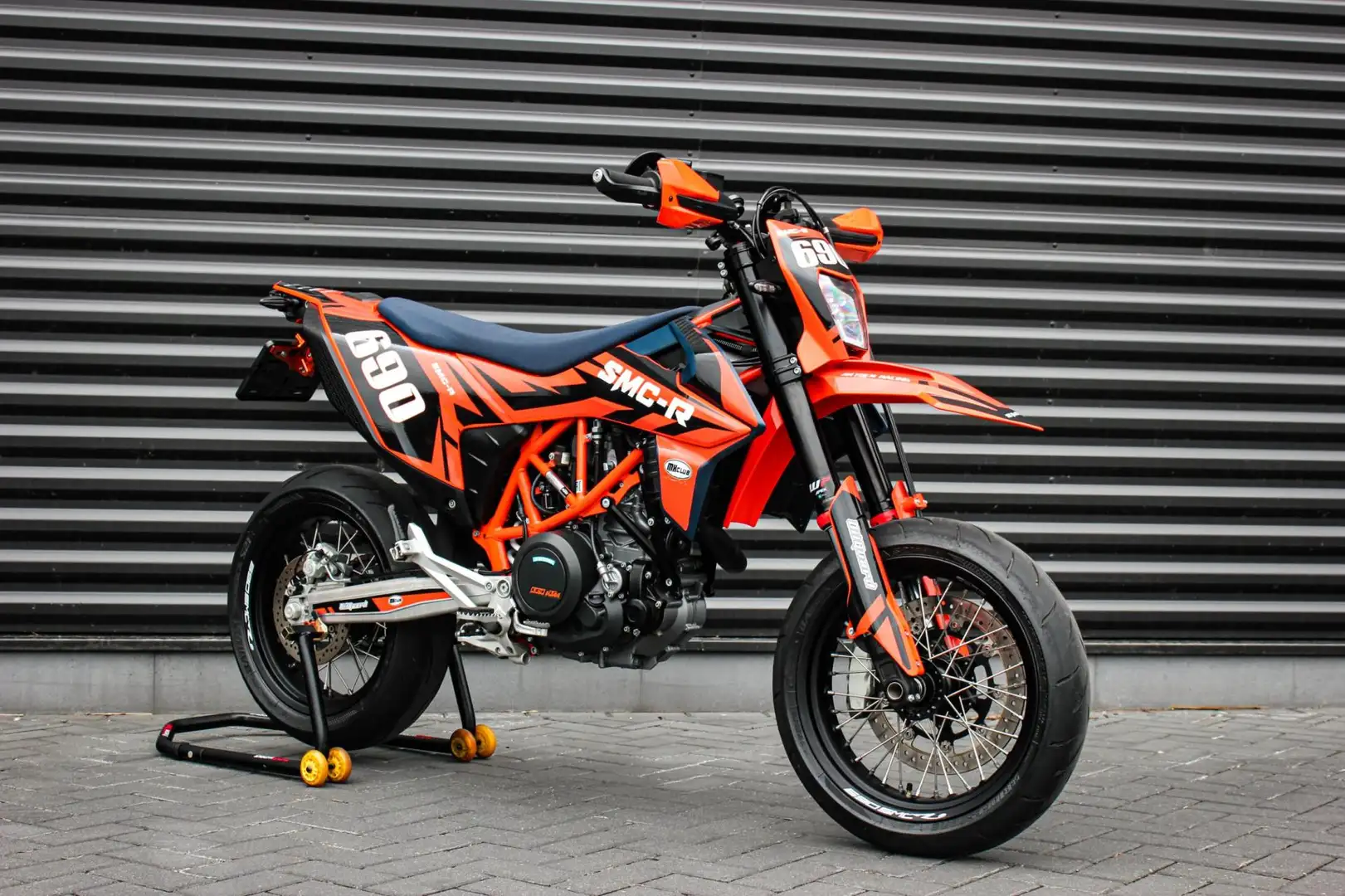 KTM 690 SMC R Tour SUPERMOTO / 3DKM / 1STE EIGENAAR / 75PK / NIE Naranja - 2