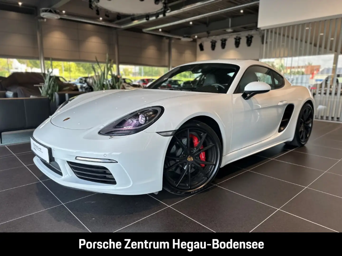 Porsche Cayman 718 S/Sportabgasanlage/PASM/Sportsitze Plus/PDLS Blanc - 1