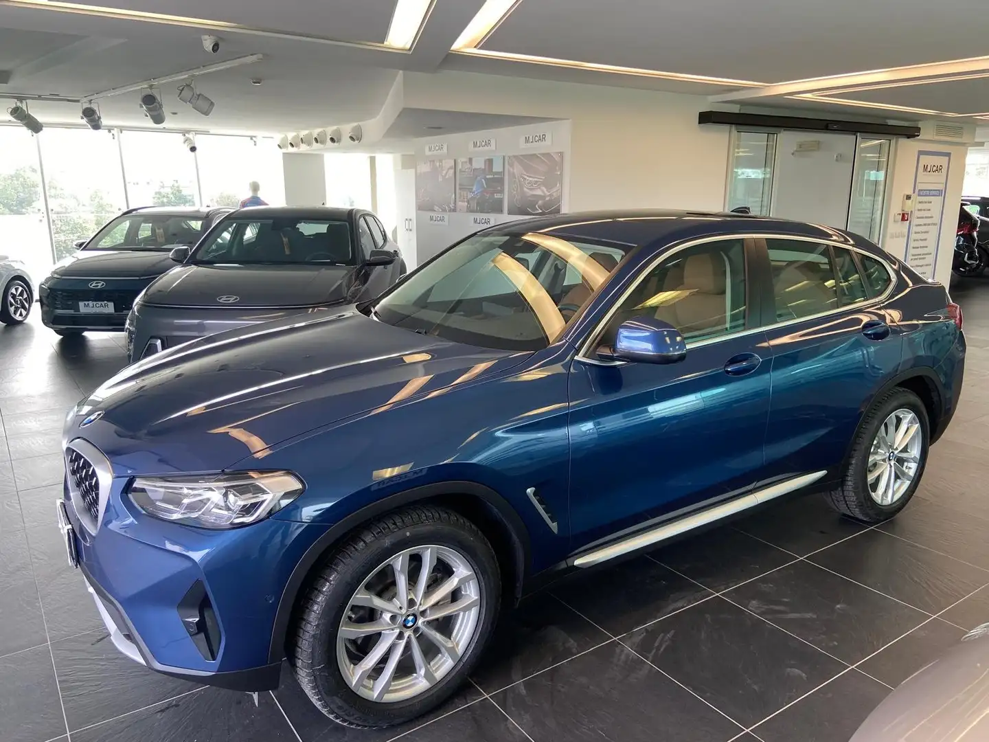BMW X4 Xline xdrive20d mhev 48V auto Bleu - 1