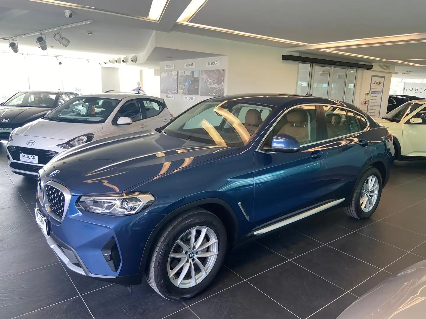 BMW X4 Xline xdrive20d mhev 48V auto Blu/Azzurro - 1