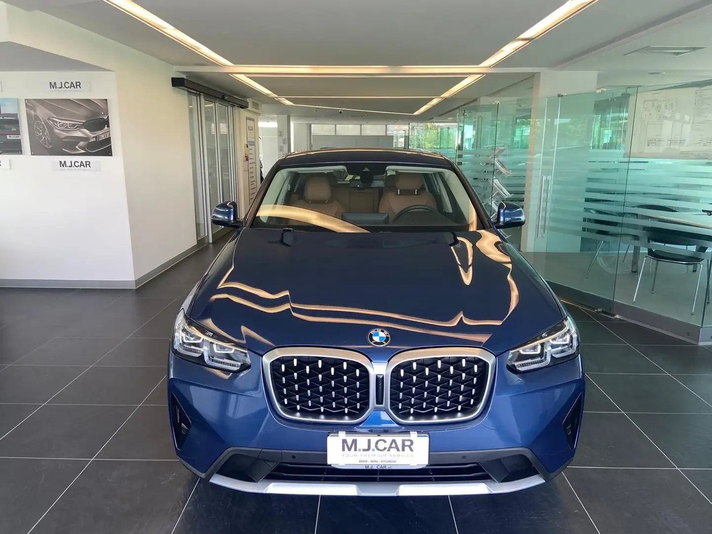 BMW X4 Xline xdrive20d mhev 48V auto Blu/Azzurro - 2