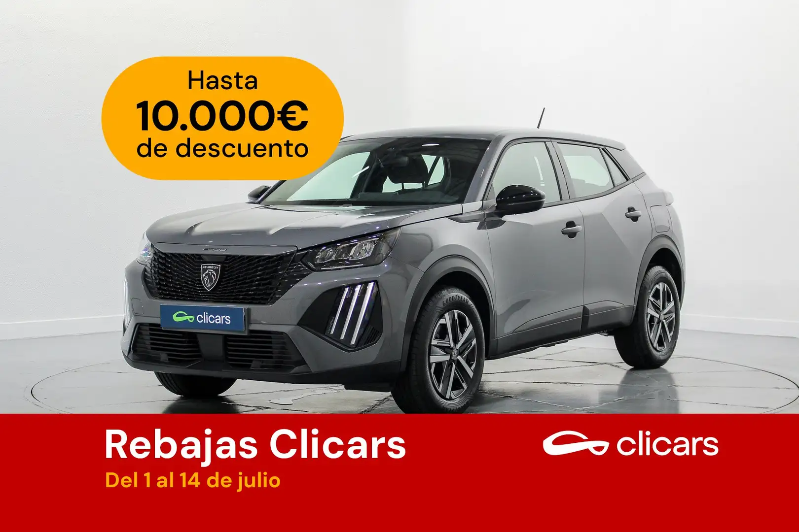 Peugeot 2008 1.2 PureTech S&S Style 100 Gris - 1