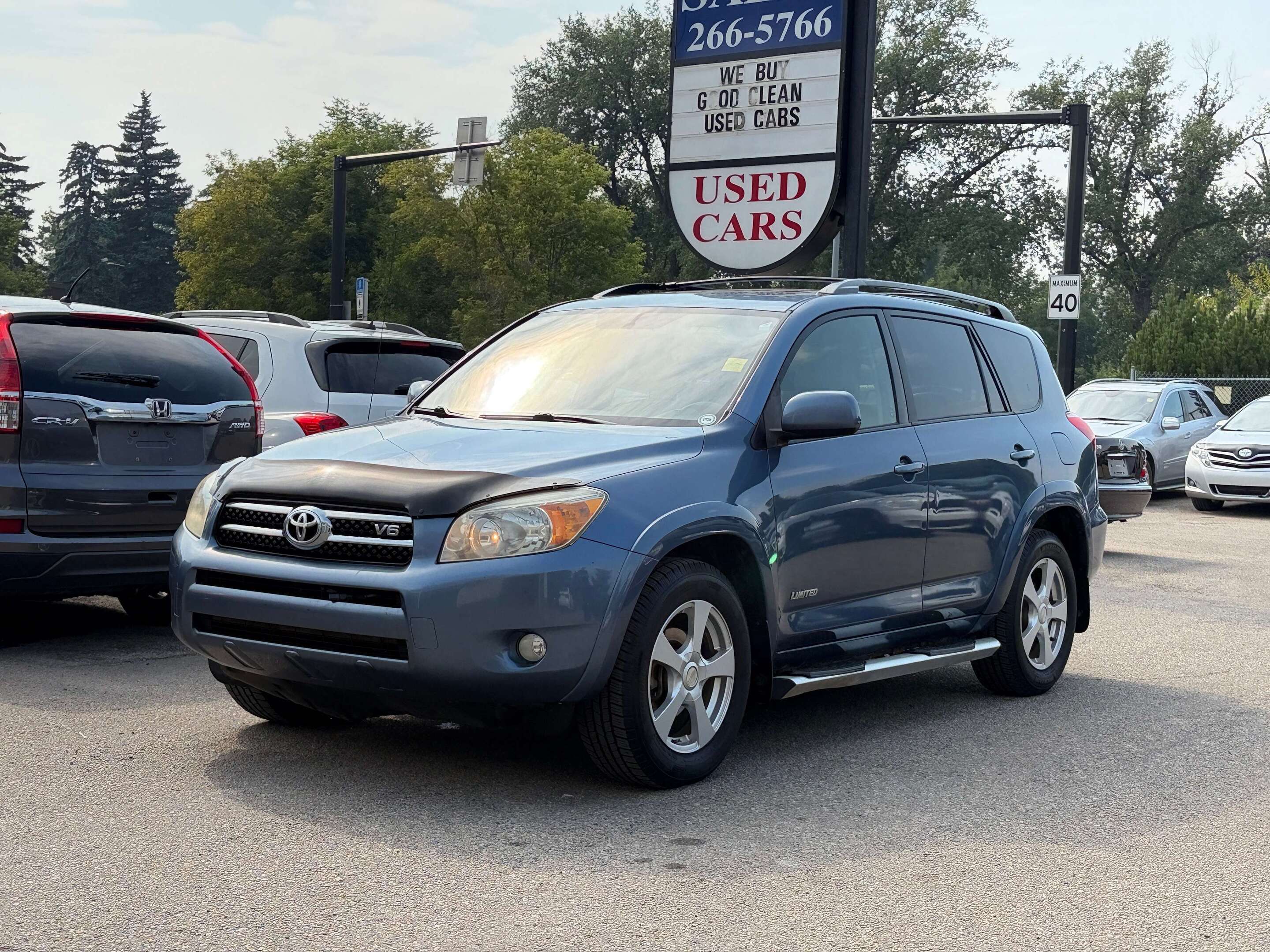 Blue 2006 Toyota RAV4 SUV / Crossover Four-Wheel Drive Automatic