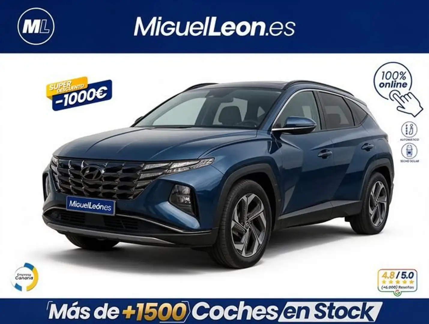 Hyundai TUCSON 1.6 TGDI PHEV Style AT Azul - 1