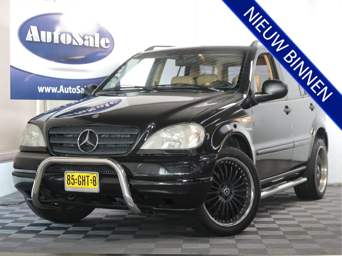 Mercedes-Benz ML 320 M-klasse PANO AIRCO STOELVW AUTOMAAT '08 Schwarz - 1