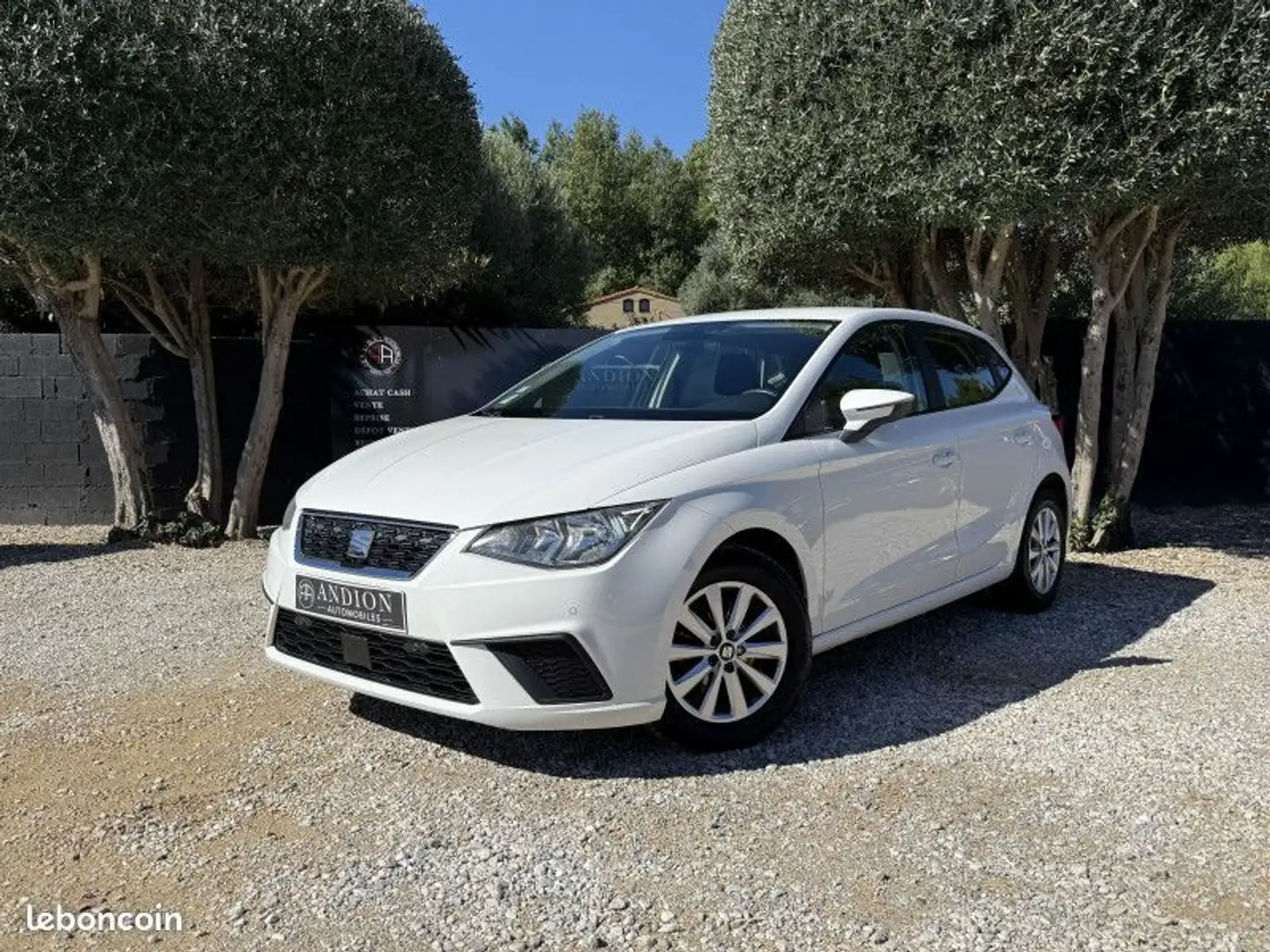 SEAT Ibiza 1.0I 115CH BOITE AUTOMATIQUE STYLE DSG Blanc - 1