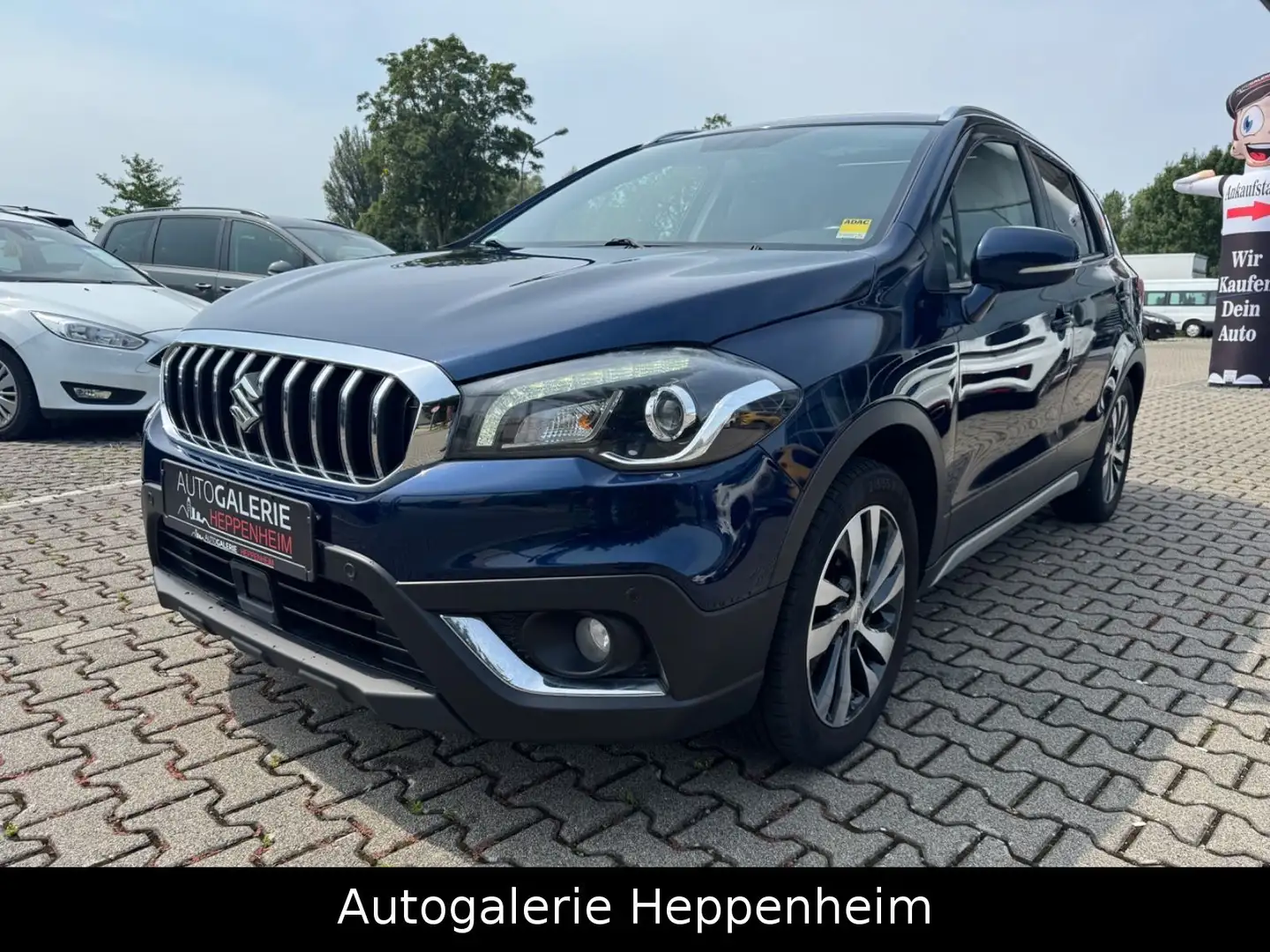 Suzuki SX4 S-Cross 4x4/AUTOMATIK/PANO/NAVI/LEDER Bleu - 1