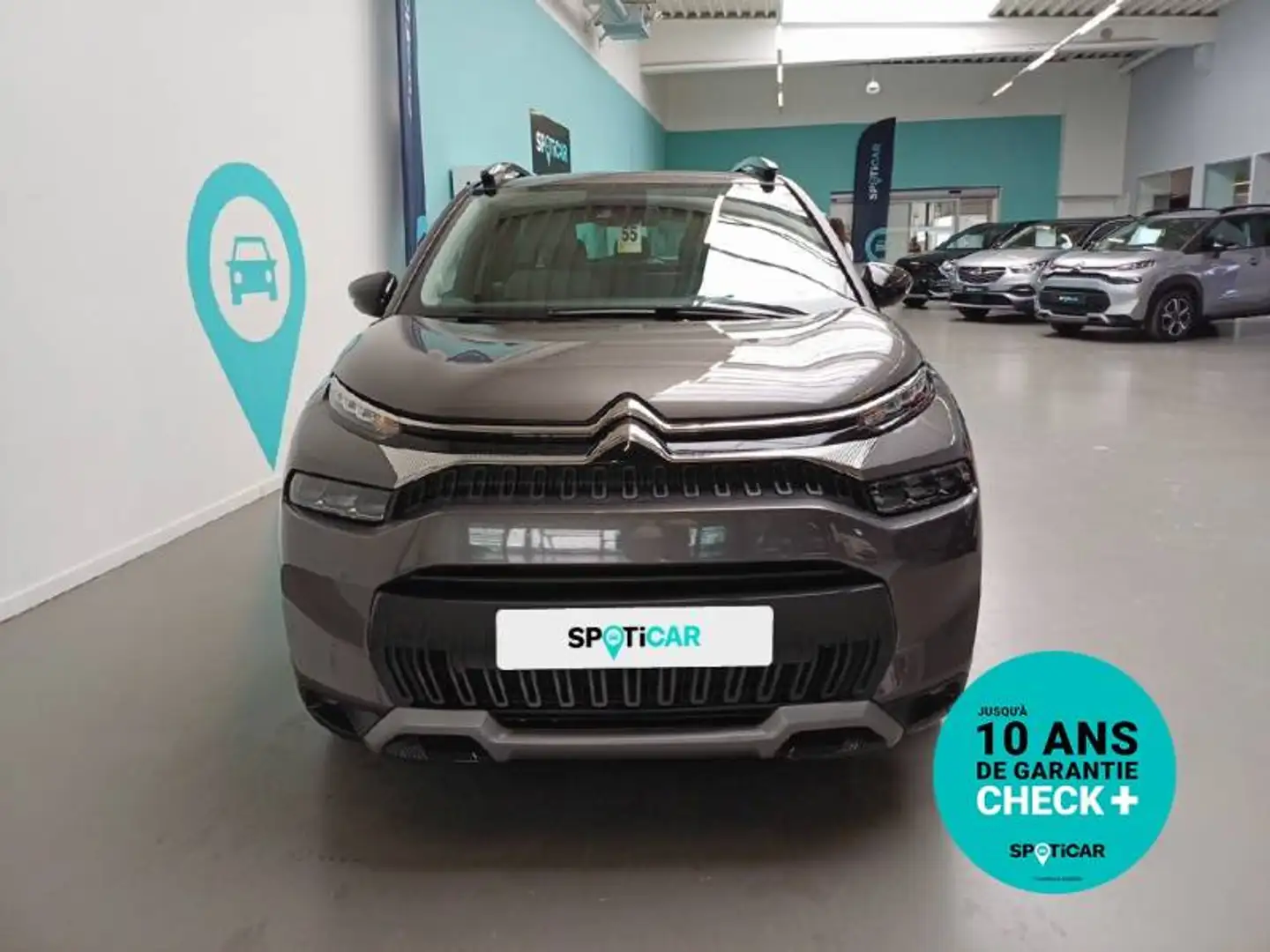 Citroen C3 Aircross 1 1.2 PureTech 110 S&S MAN6 Shine Grijs - 2