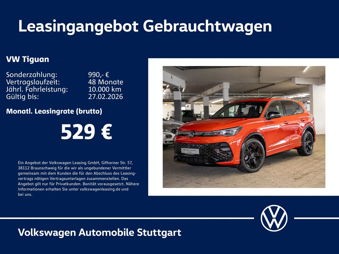 Volkswagen Tiguan R-Line 2.0 TDI DSG Pano Kamera Navi LED K Rouge - 1