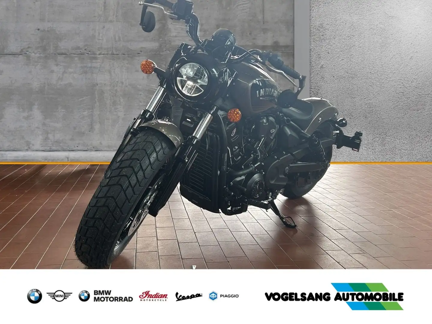 Indian Scout Bobber Limited Tech, TFT-Display, Keyless Barna - 1