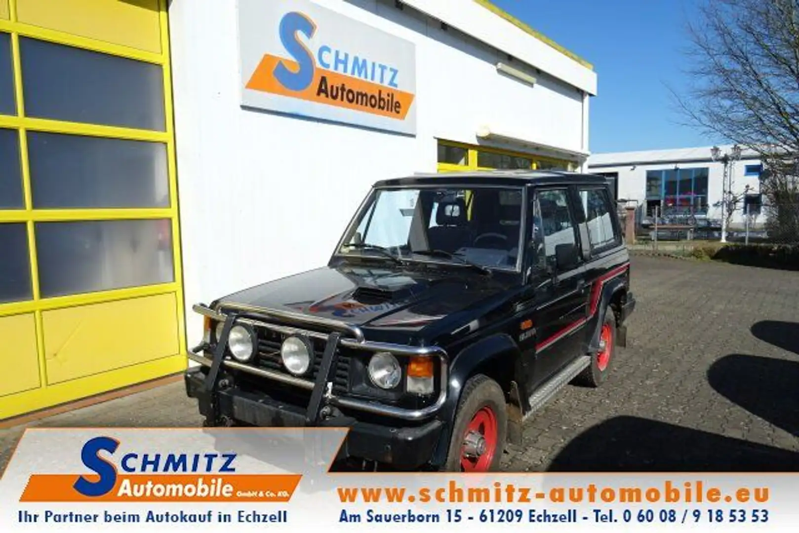 Mitsubishi Pajero 2.5TD L040 2.Hand HU 06/2026 Schwarz - 1