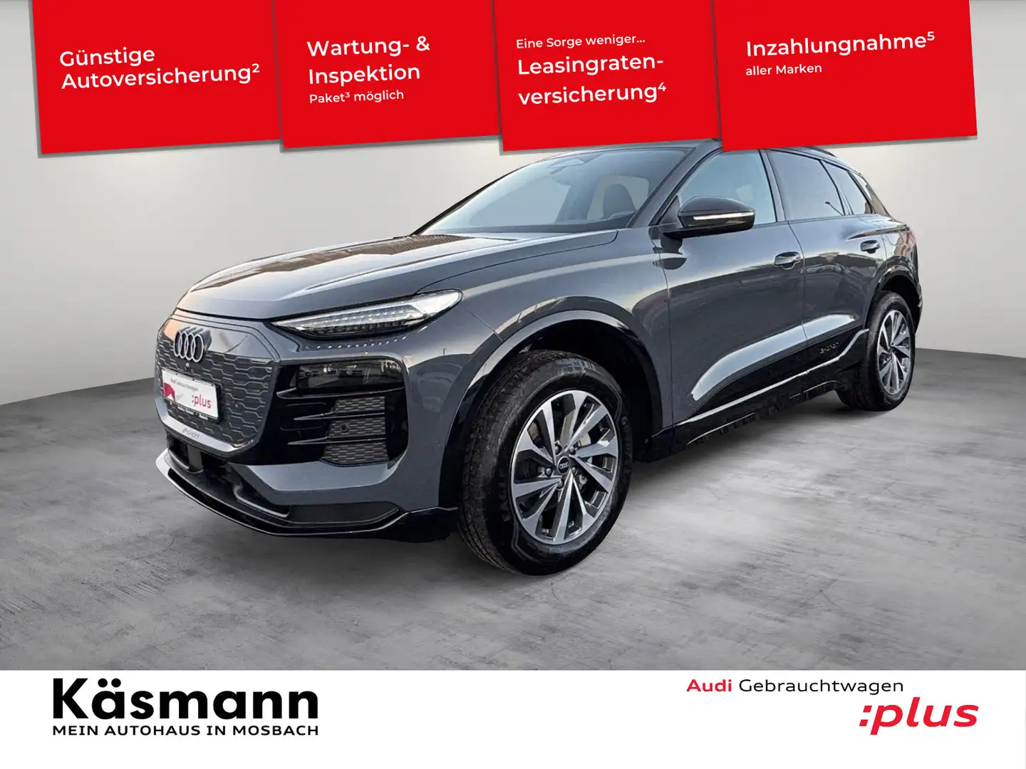 Audi Sonstige Q6 e-tron quattro S line AHK 360° SHZ MATRIX Grau - 1