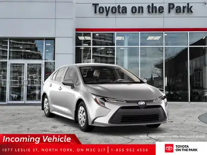 Silver 2026 Toyota Corolla Sedan Automatic