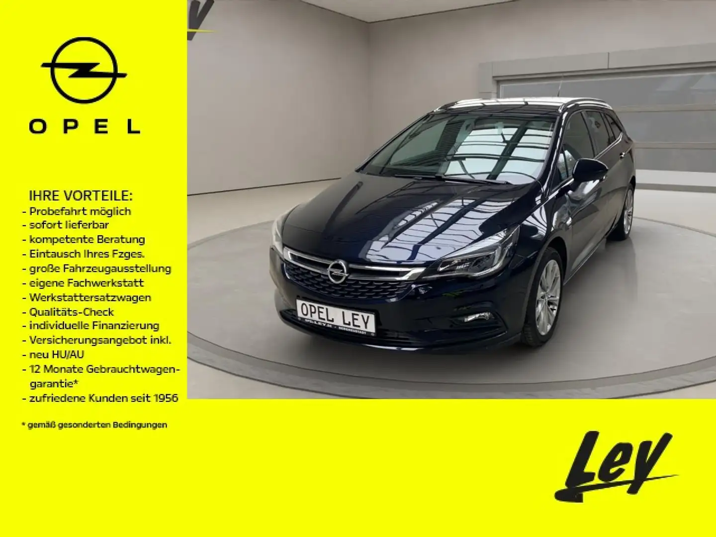 Opel Astra 120 Jahre Start/Stop Bleu - 1