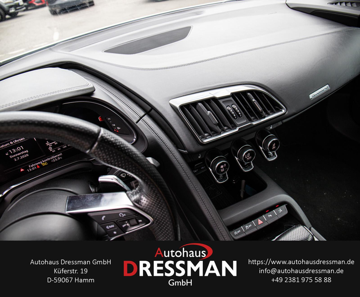 Audi R8 Coupe quattro MAGNETIC LASER B&O SUZUKAGRAU — photo 13