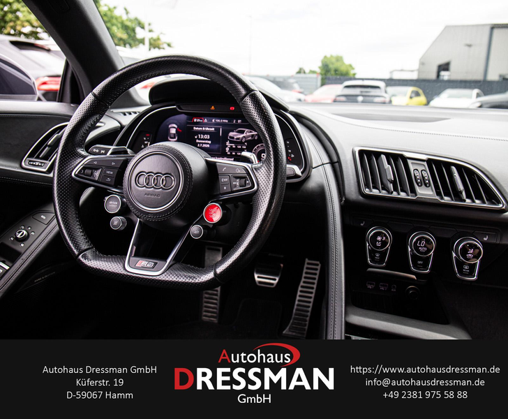 Audi R8 Coupe quattro MAGNETIC LASER B&O SUZUKAGRAU — photo 12