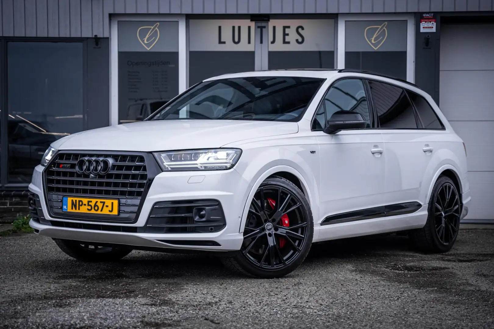 Audi SQ7 4.0TDI V8 435pk quattro 7p. I B&O I Pano-dak I RS- Blanc - 1