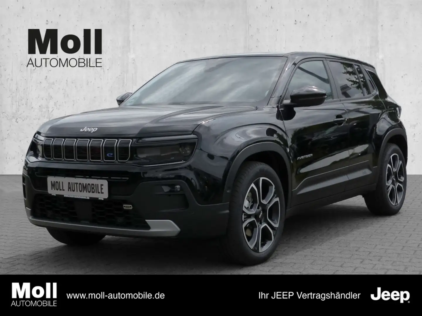 Jeep Avenger Summit Leder 360 Kamera LED El. Heckklappe Apple C Schwarz - 1