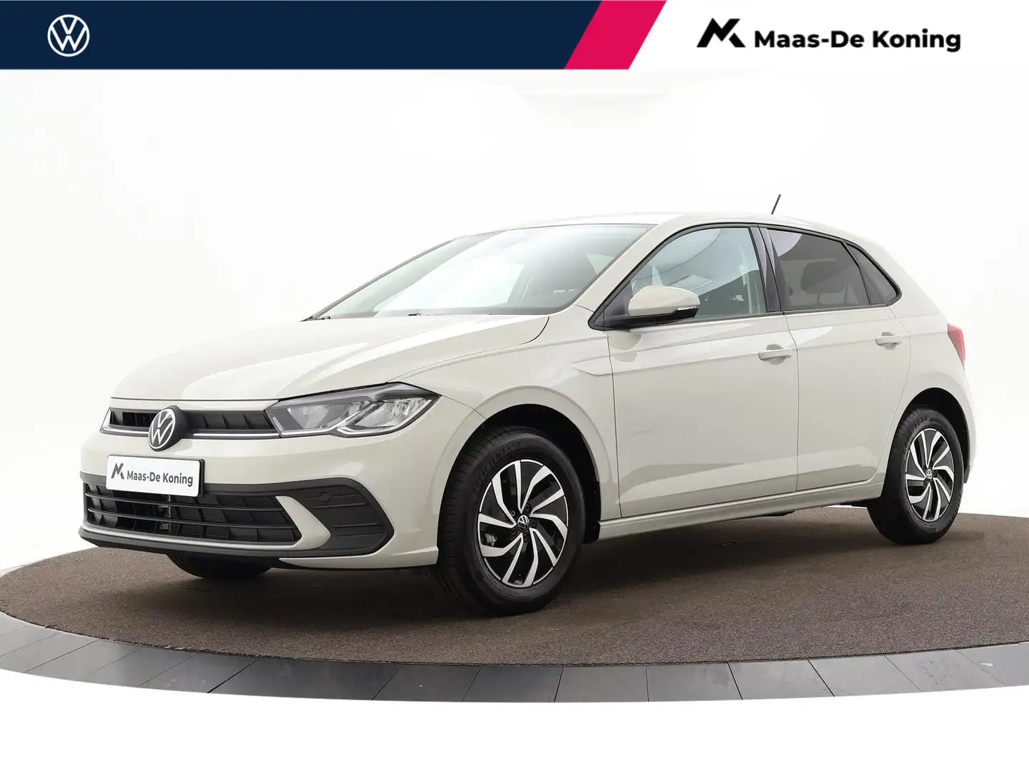 Volkswagen Polo Life Edition 1.0 TSI 95 pk 5 versn. Hand · Achteru Beige - 1