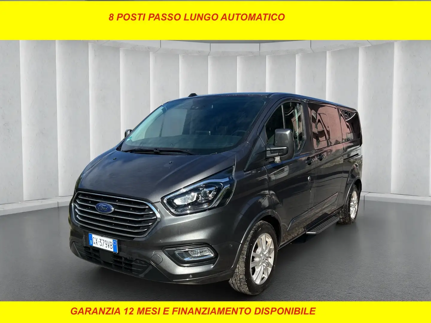 Ford Tourneo Custom 320 L2 titanium  8 posti 185 CV automat.  navi Led Bronze - 1