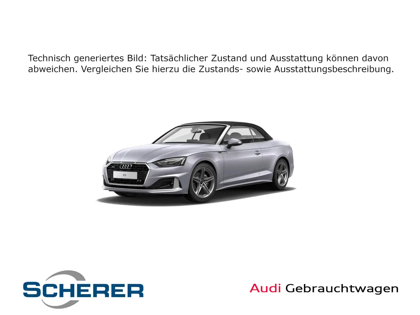 Audi A5 advanced 40 TFSI quattro 150(204) k Silber - 1