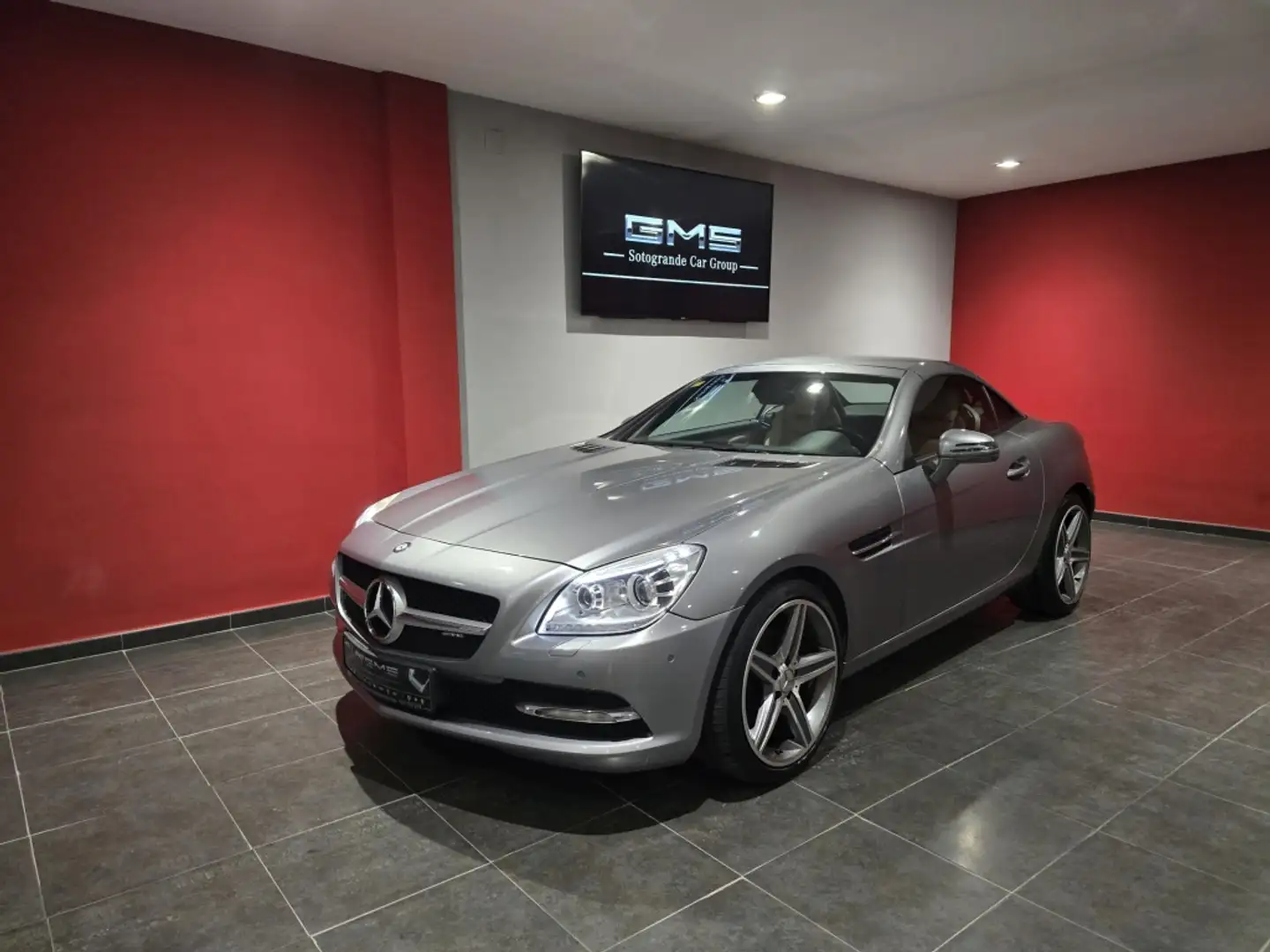 Mercedes-Benz SLK 200 BE 7G Plus Argent - 1