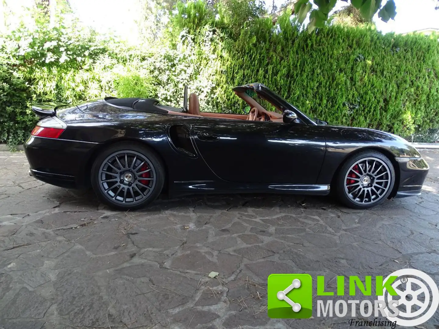 Porsche 911 996 Turbo cat Cabriolet UNICO PROPRIETARIO Nero - 2