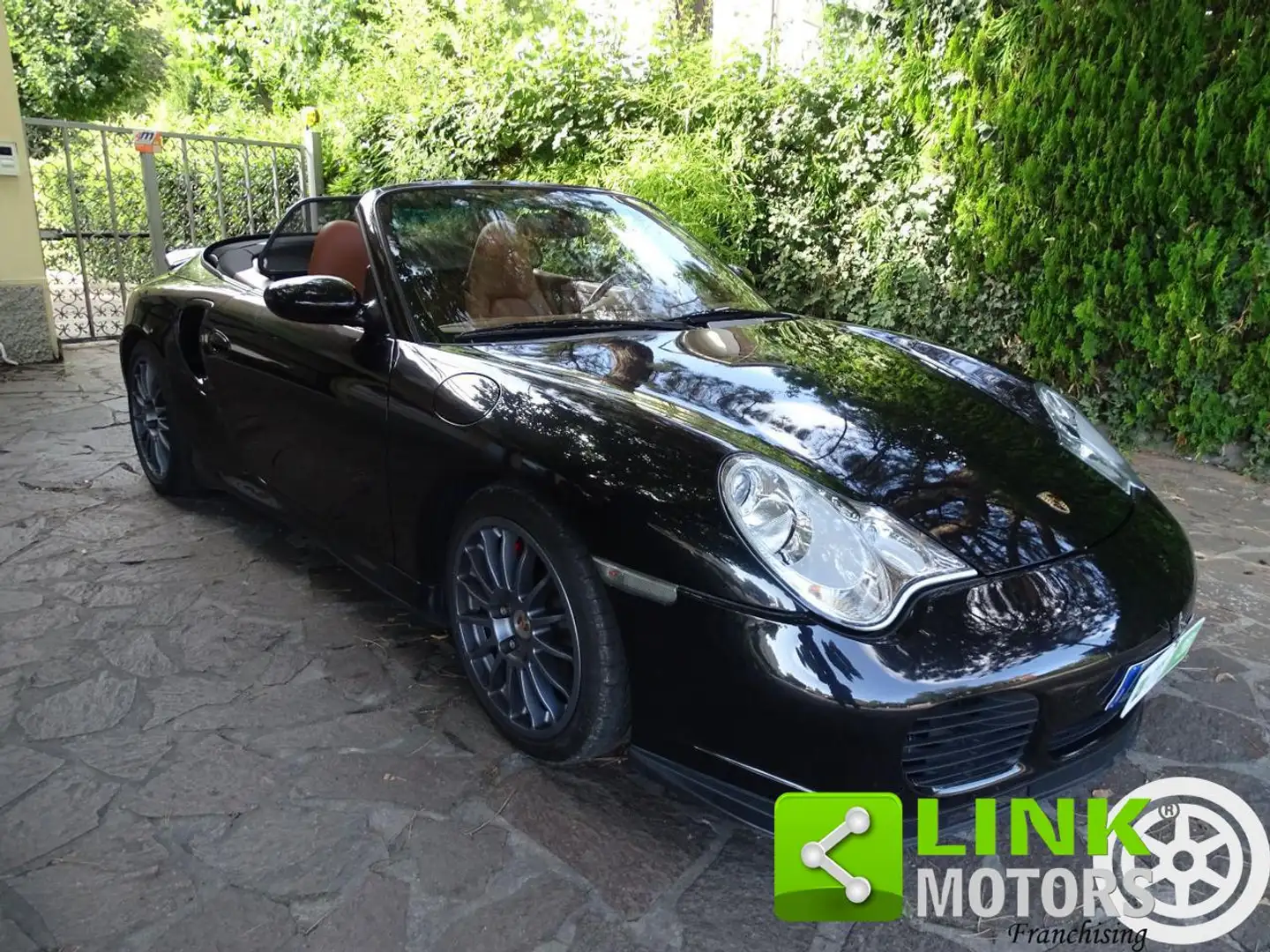 Porsche 911 996 Turbo cat Cabriolet UNICO PROPRIETARIO Nero - 1