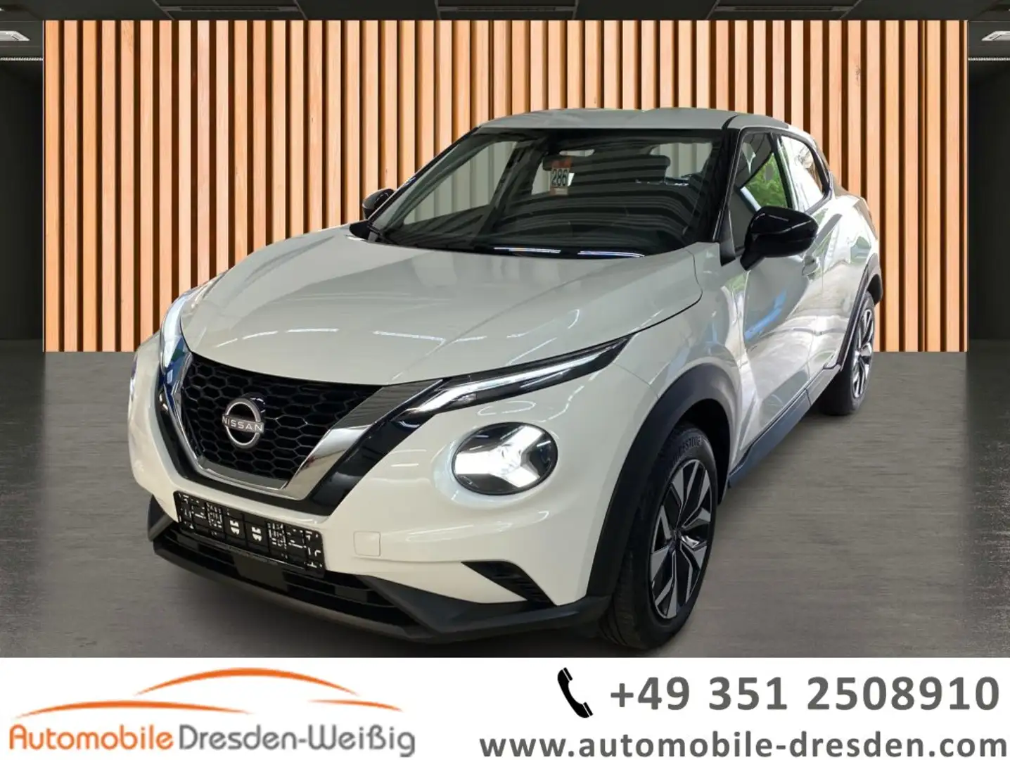 Nissan Juke 1.0 DIG-T DCT Acenta*Kamera*Sitzhz*LED Weiß - 1