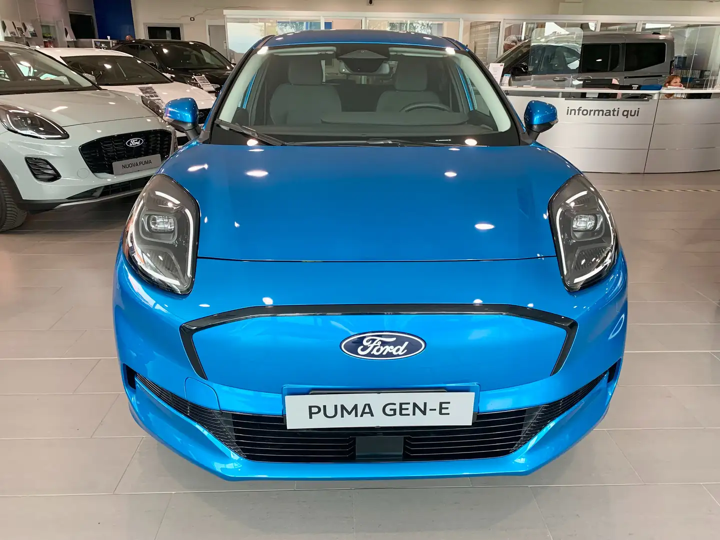 Ford Puma Gen-E, 43KMh, 168cv 100% ELETTRICA, NUOVA !! Blu/Azzurro - 2