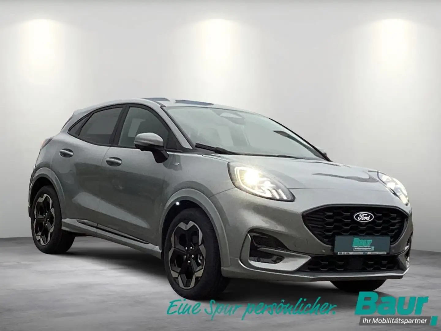 Ford Puma 1.0 EcoBoost Hybrid Aut. ST-LINE X Matrix Navi Silber - 2