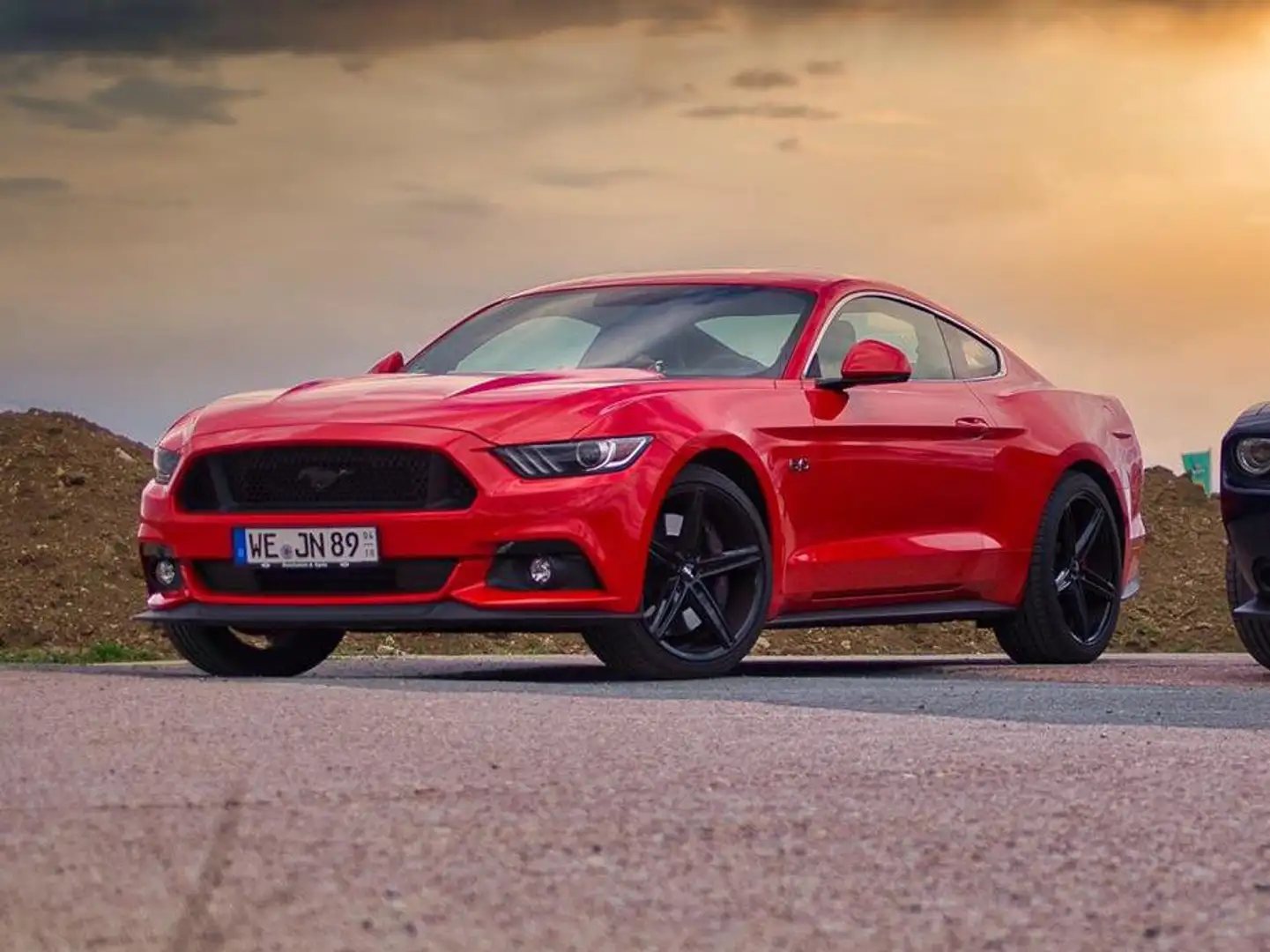 Ford Mustang Mustang Fastback 5.0 Ti-VCT V8 GT Rot - 1