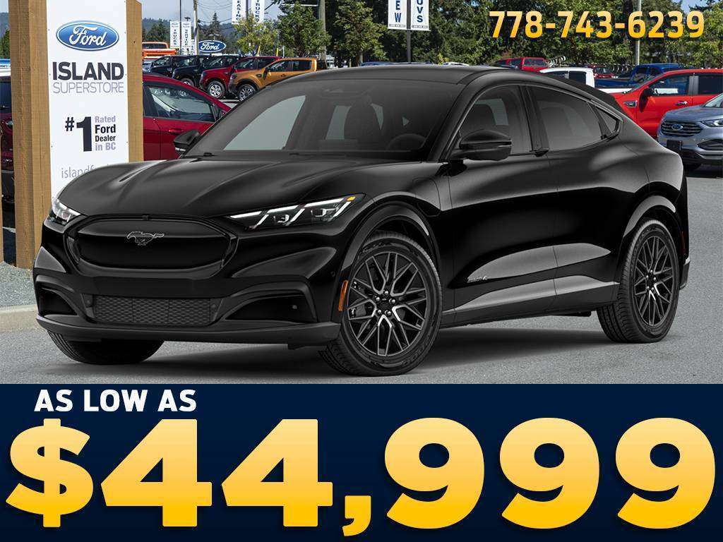Black 2026 Ford Mustang Mach-E SUV / Crossover All-Wheel Drive 1-Speed Automatic